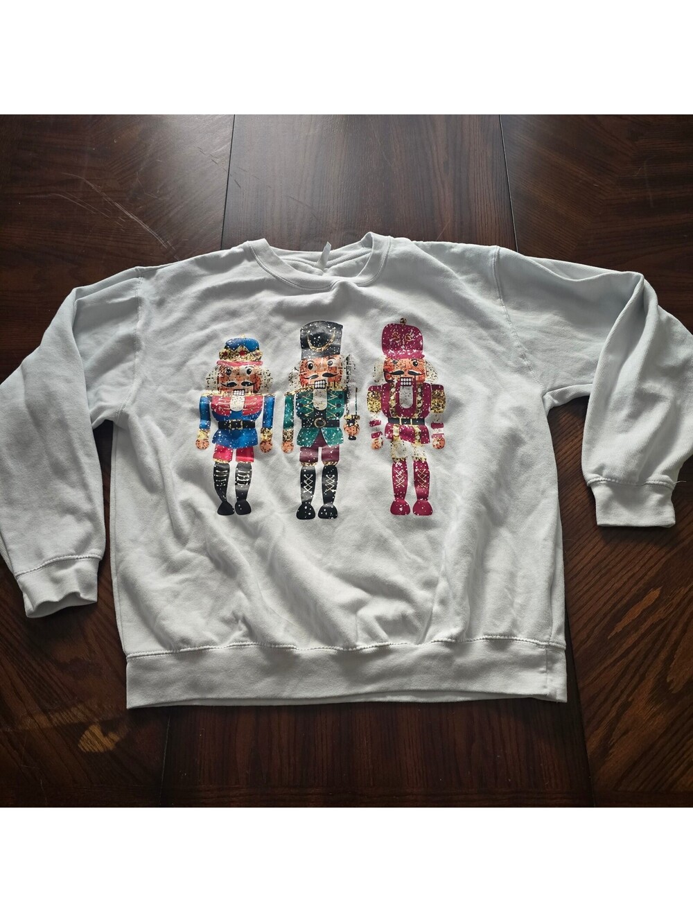 Zuni White Nutcracker Graphic Sweatshirt